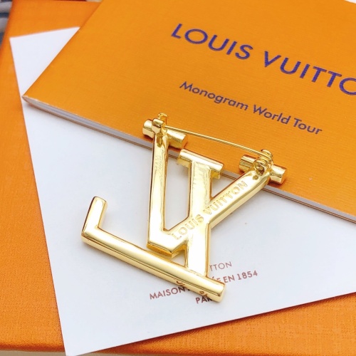 Cheap Louis Vuitton LV Brooches For Women #1204820 Replica Wholesale [$32.00 USD] [ITEM#1204820] on Replica Louis Vuitton LV Brooches