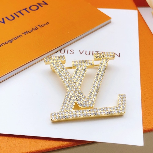 Cheap Louis Vuitton LV Brooches For Women #1204820 Replica Wholesale [$32.00 USD] [ITEM#1204820] on Replica Louis Vuitton LV Brooches