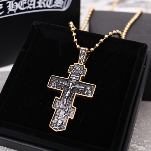 Cheap Chrome Hearts Necklaces #1204828 Replica Wholesale [$42.00 USD] [ITEM#1204828] on Replica Chrome Hearts Necklaces