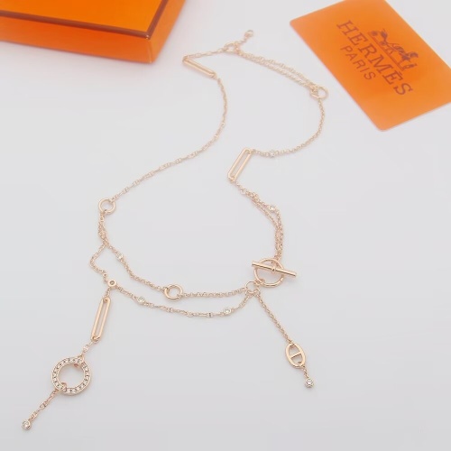 Cheap Hermes Necklaces #1204856 Replica Wholesale [$42.00 USD] [ITEM#1204856] on Replica Hermes Necklaces