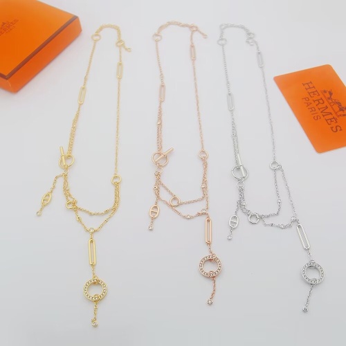 Cheap Hermes Necklaces #1204857 Replica Wholesale [$42.00 USD] [ITEM#1204857] on Replica Hermes Necklaces