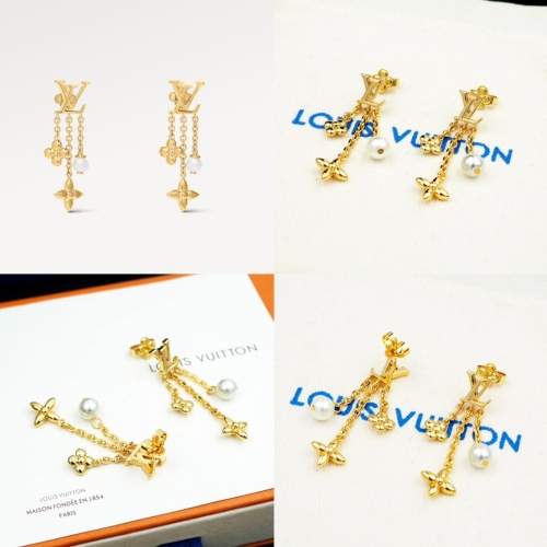 Cheap Louis Vuitton Earrings For Women #1204872 Replica Wholesale [$27.00 USD] [ITEM#1204872] on Replica Louis Vuitton Earrings