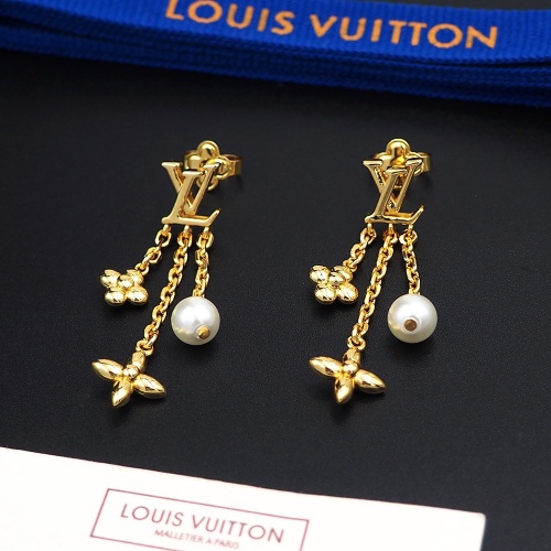 Cheap Louis Vuitton Earrings For Women #1204872 Replica Wholesale [$27.00 USD] [ITEM#1204872] on Replica Louis Vuitton Earrings