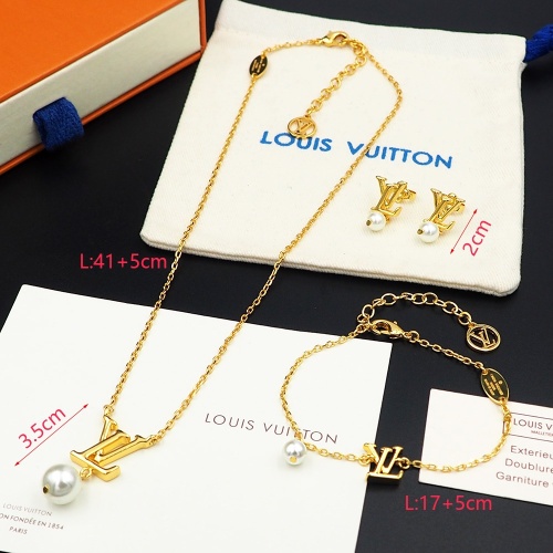 Cheap Louis Vuitton LV Jewelry Set For Women #1204914 Replica Wholesale [$56.00 USD] [ITEM#1204914] on Replica Louis Vuitton LV Jewelry Set