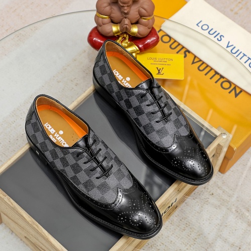 Cheap Louis Vuitton LV Oxfords Shoes For Men #1204936 Replica Wholesale [$92.00 USD] [ITEM#1204936] on Replica Louis Vuitton LV Oxfords Shoes