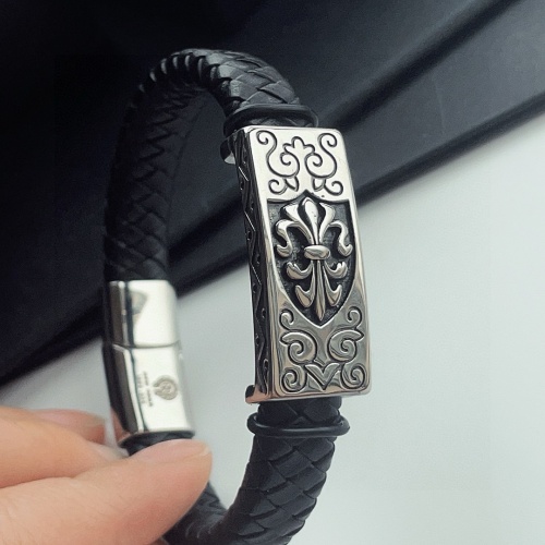 Cheap Chrome Hearts Bracelets #1204964 Replica Wholesale [$45.00 USD] [ITEM#1204964] on Replica Chrome Hearts Bracelets