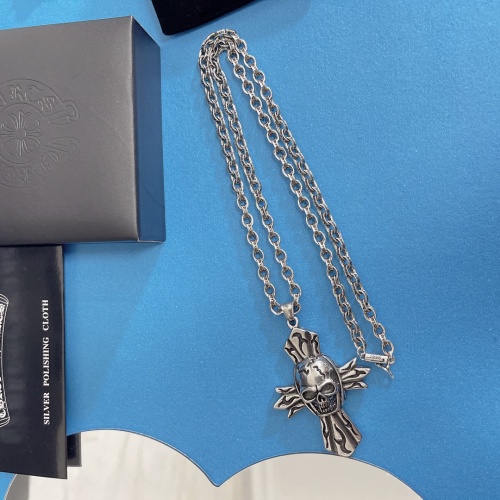 Cheap Chrome Hearts Necklaces #1204966 Replica Wholesale [$52.00 USD] [ITEM#1204966] on Replica Chrome Hearts Necklaces