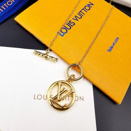 Cheap Louis Vuitton Necklaces #1205042 Replica Wholesale [$25.00 USD] [ITEM#1205042] on Replica Louis Vuitton Necklaces