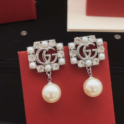 Cheap Gucci Earrings For Women #1205084 Replica Wholesale [$32.00 USD] [ITEM#1205084] on Replica Gucci Earrings