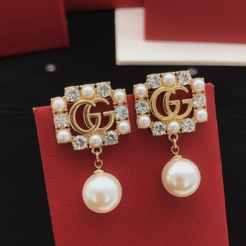 Cheap Gucci Earrings For Women #1205085 Replica Wholesale [$32.00 USD] [ITEM#1205085] on Replica Gucci Earrings