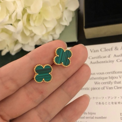 Cheap Van Cleef &amp; Arpels Earrings For Women #1205157 Replica Wholesale [$27.00 USD] [ITEM#1205157] on Replica Van Cleef &amp; Arpels Earrings