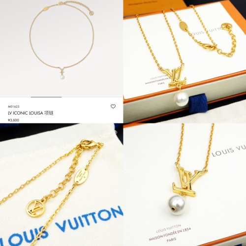 Cheap Louis Vuitton Necklaces #1205159 Replica Wholesale [$25.00 USD] [ITEM#1205159] on Replica Louis Vuitton Necklaces