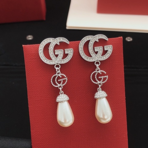 Cheap Gucci Earrings For Women #1205258 Replica Wholesale [$32.00 USD] [ITEM#1205258] on Replica Gucci Earrings