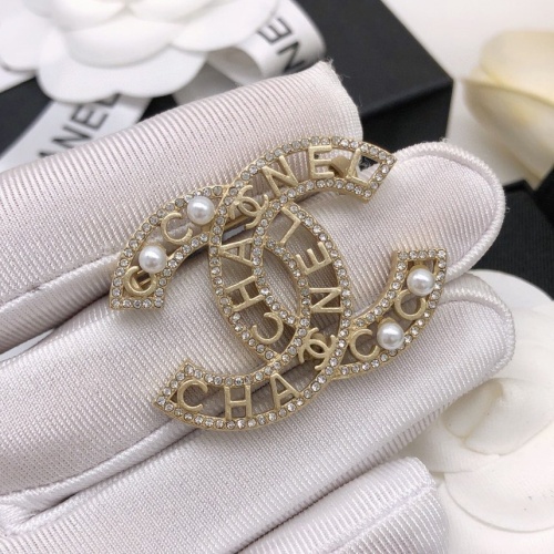 Cheap Chanel Brooches For Women #1205297 Replica Wholesale [$32.00 USD] [ITEM#1205297] on Replica Chanel Brooches