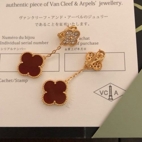 Cheap Van Cleef &amp; Arpels Earrings For Women #1205328 Replica Wholesale [$36.00 USD] [ITEM#1205328] on Replica Van Cleef &amp; Arpels Earrings