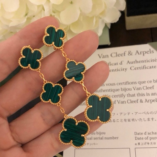 Cheap Van Cleef &amp; Arpels Earrings For Women #1205366 Replica Wholesale [$40.00 USD] [ITEM#1205366] on Replica Van Cleef &amp; Arpels Earrings