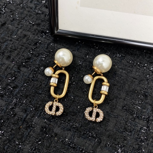 Cheap Christian Dior Earrings For Women #1205385 Replica Wholesale [$36.00 USD] [ITEM#1205385] on Replica Christian Dior Earrings