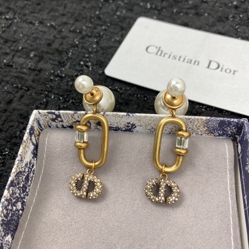 Cheap Christian Dior Earrings For Women #1205385 Replica Wholesale [$36.00 USD] [ITEM#1205385] on Replica Christian Dior Earrings