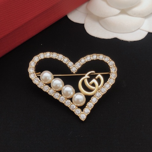 Cheap Gucci Brooches For Women #1205391 Replica Wholesale [$29.00 USD] [ITEM#1205391] on Replica Gucci Brooches