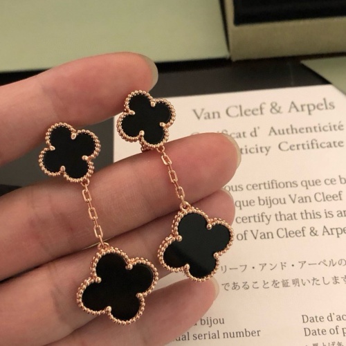 Cheap Van Cleef &amp; Arpels Earrings For Women #1205482 Replica Wholesale [$36.00 USD] [ITEM#1205482] on Replica Van Cleef &amp; Arpels Earrings