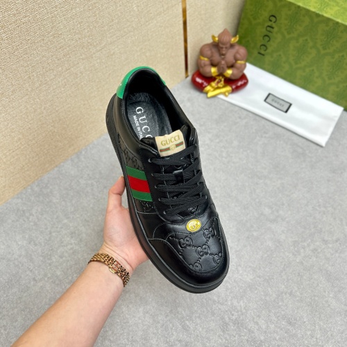 Cheap Gucci Casual Shoes For Men #1205505 Replica Wholesale [$82.00 USD] [ITEM#1205505] on Replica Gucci Casual Shoes