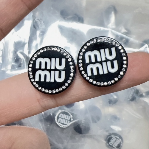 Cheap MIU MIU Earrings For Women #1205606 Replica Wholesale [$27.00 USD] [ITEM#1205606] on Replica MIU MIU Earrings