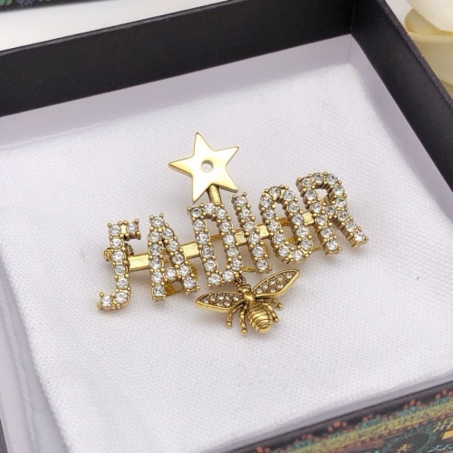 Cheap Christian Dior Brooches For Women #1205877 Replica Wholesale [$29.00 USD] [ITEM#1205877] on Replica Christian Dior Brooches