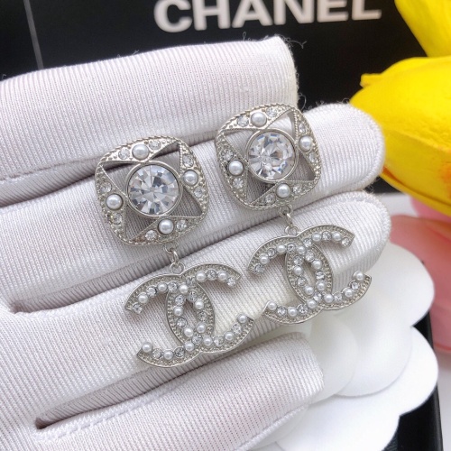 Cheap Chanel Earrings For Women #1205944 Replica Wholesale [$27.00 USD] [ITEM#1205944] on Replica Chanel Earrings