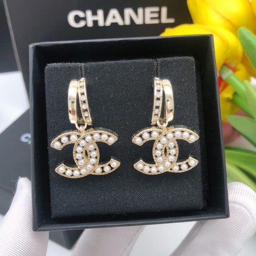 Cheap Chanel Earrings For Women #1205945 Replica Wholesale [$29.00 USD] [ITEM#1205945] on Replica Chanel Earrings