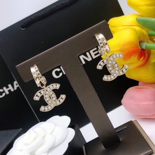 Cheap Chanel Earrings For Women #1205945 Replica Wholesale [$29.00 USD] [ITEM#1205945] on Replica Chanel Earrings