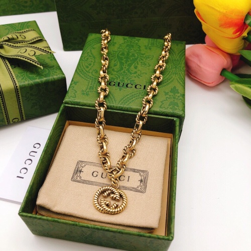 Cheap Gucci Necklaces #1205973 Replica Wholesale [$36.00 USD] [ITEM#1205973] on Replica Gucci Necklaces