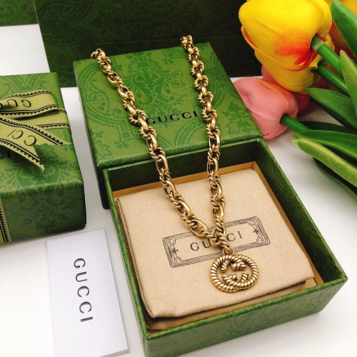 Cheap Gucci Necklaces #1205973 Replica Wholesale [$36.00 USD] [ITEM#1205973] on Replica Gucci Necklaces