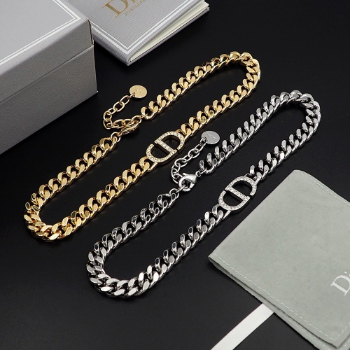 Cheap Christian Dior Necklaces #1205996 Replica Wholesale [$29.00 USD] [ITEM#1205996] on Replica Christian Dior Necklaces