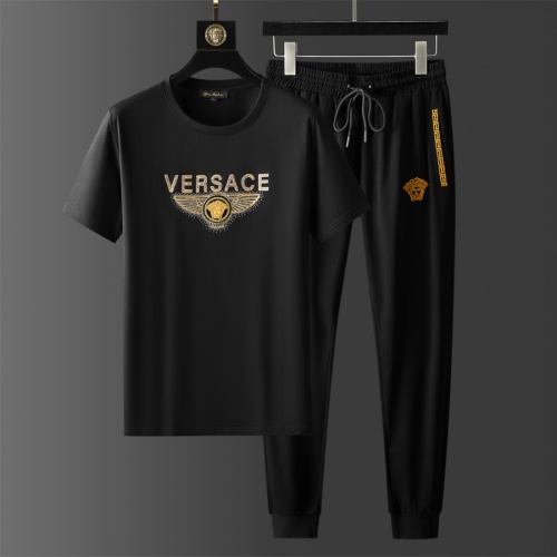 Cheap Versace Tracksuits Short Sleeved For Men #1206098 Replica Wholesale [$68.00 USD] [ITEM#1206098] on Replica Versace Tracksuits