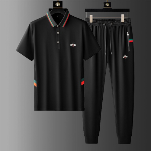 Cheap Gucci Tracksuits Short Sleeved For Men #1206101 Replica Wholesale [$72.00 USD] [ITEM#1206101] on Replica Gucci Tracksuits