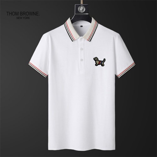 Cheap Thom Browne TB T-Shirts Short Sleeved For Men #1206113 Replica Wholesale [$38.00 USD] [ITEM#1206113] on Replica Thom Browne TB T-Shirts