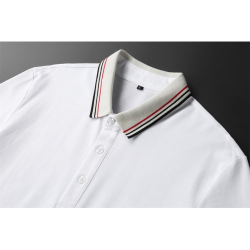 Cheap Thom Browne TB T-Shirts Short Sleeved For Men #1206113 Replica Wholesale [$38.00 USD] [ITEM#1206113] on Replica Thom Browne TB T-Shirts
