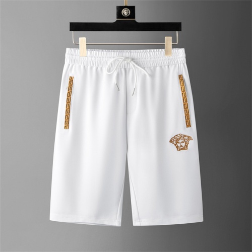 Cheap Versace Tracksuits Short Sleeved For Men #1206362 Replica Wholesale [$64.00 USD] [ITEM#1206362] on Replica Versace Tracksuits