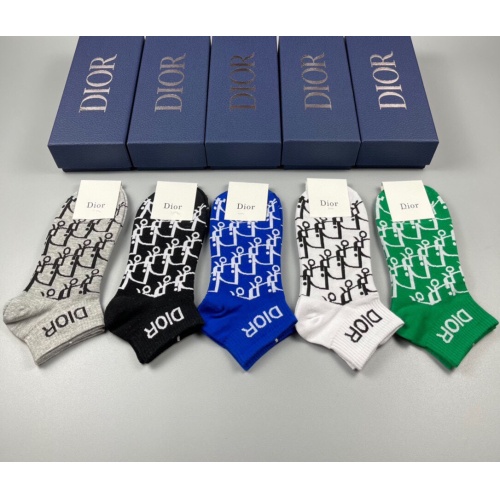 Cheap Christian Dior Socks #1206551 Replica Wholesale [$25.00 USD] [ITEM#1206551] on Replica Christian Dior Socks