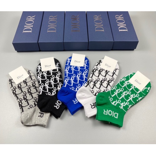 Cheap Christian Dior Socks #1206551 Replica Wholesale [$25.00 USD] [ITEM#1206551] on Replica Christian Dior Socks