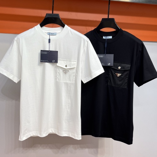 Cheap Prada T-Shirts Short Sleeved For Unisex #1206587 Replica Wholesale [$64.00 USD] [ITEM#1206587] on Replica Prada T-Shirts