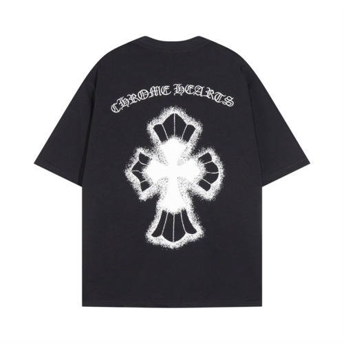 Cheap Chrome Hearts T-Shirts Short Sleeved For Unisex #1206825 Replica Wholesale [$45.00 USD] [ITEM#1206825] on Replica Chrome Hearts T-Shirts