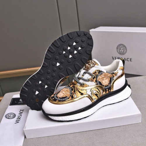 Cheap Versace Casual Shoes For Men #1207100 Replica Wholesale [$85.00 USD] [ITEM#1207100] on Replica Versace Casual Shoes