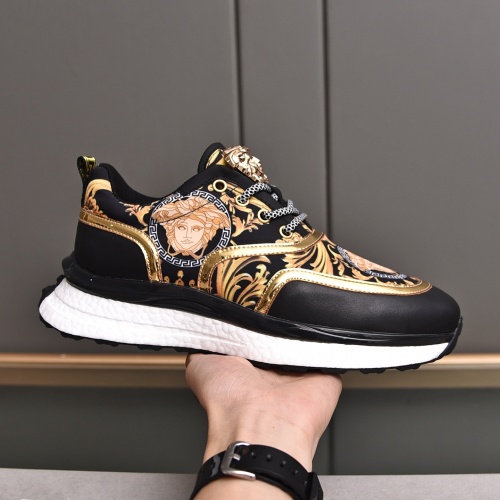 Cheap Versace Casual Shoes For Men #1207101 Replica Wholesale [$85.00 USD] [ITEM#1207101] on Replica Versace Casual Shoes