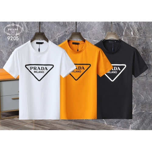 Cheap Prada T-Shirts Short Sleeved For Men #1207286 Replica Wholesale [$29.00 USD] [ITEM#1207286] on Replica Prada T-Shirts