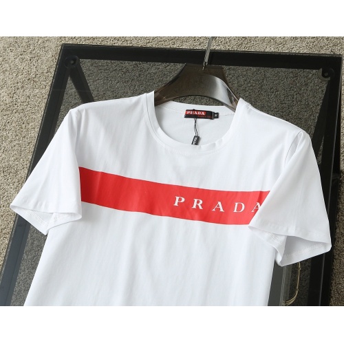 Cheap Prada T-Shirts Short Sleeved For Men #1207288 Replica Wholesale [$29.00 USD] [ITEM#1207288] on Replica Prada T-Shirts