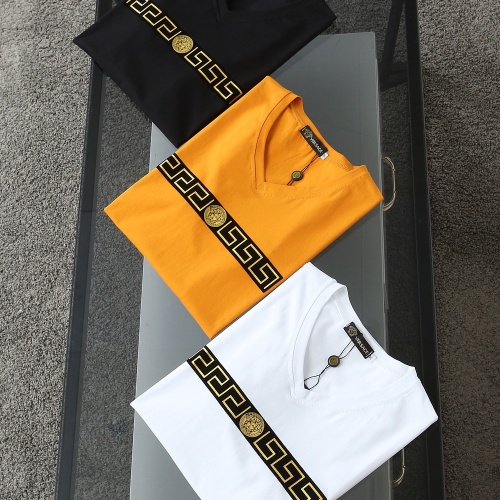 Cheap Versace T-Shirts Short Sleeved For Men #1207302 Replica Wholesale [$29.00 USD] [ITEM#1207302] on Replica Versace T-Shirts