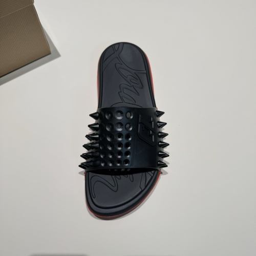 Cheap Christian Louboutin CL Slippers For Men #1207311 Replica Wholesale [$60.00 USD] [ITEM#1207311] on Replica Christian Louboutin CL Slippers