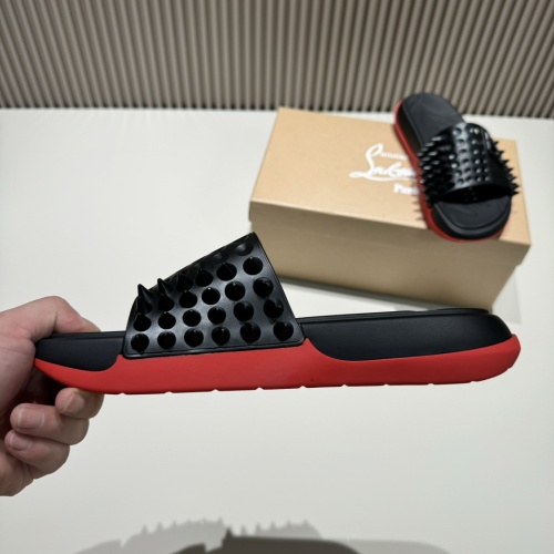 Cheap Christian Louboutin CL Slippers For Men #1207311 Replica Wholesale [$60.00 USD] [ITEM#1207311] on Replica Christian Louboutin CL Slippers