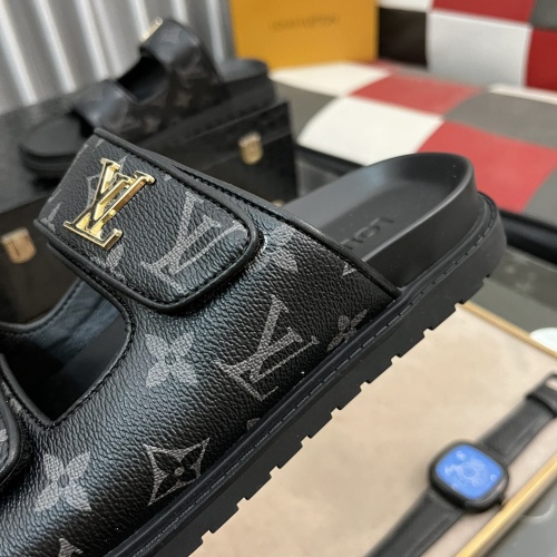 Cheap Louis Vuitton Slippers For Men #1207347 Replica Wholesale [$56.00 USD] [ITEM#1207347] on Replica Louis Vuitton Slippers